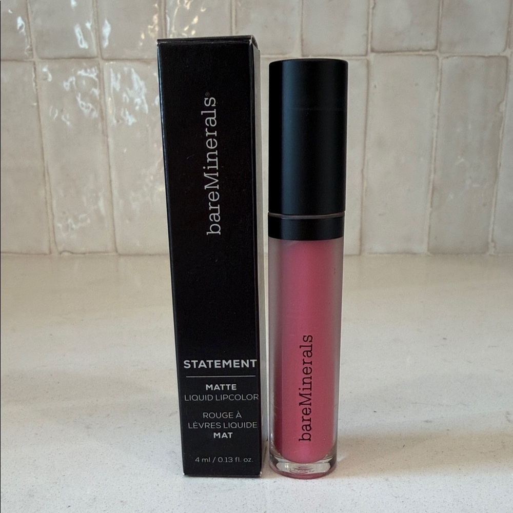 bareMinerals Matte Liquid Lipcolor — Fresh -bold warm pink